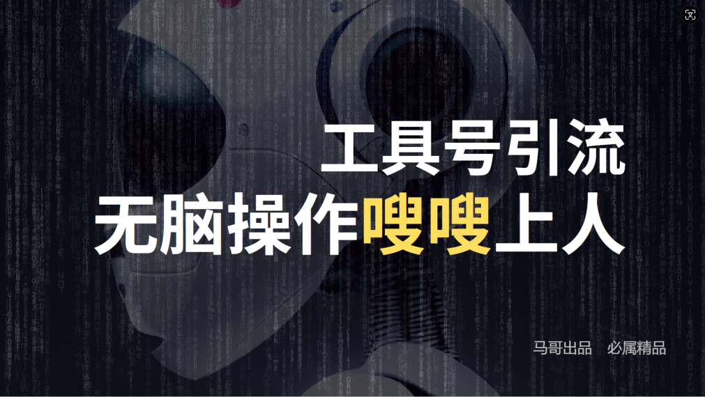 24年抖音最新工具号日引流300+创业粉，日入5000+-零氪资源站