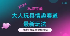 (11541期)私域宝藏:大人玩具情趣赛道合规新玩法,零投入,私域超高流量成单率高-零氪资源站