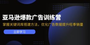 （11858期）亚马逊爆款广告训练营：掌握关键词库搭建方法，优化广告数据提升旺季销量-零氪资源站