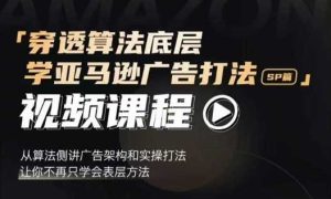 穿透算法底层,学亚马逊广告打法SP篇,从算法侧讲广告架构和实操打法,让你不再只学会表层方法-零氪资源站