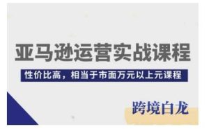 亚马逊运营实战课程，亚马逊从入门到精通，性价比高，相当于市面万元以上元课程-零氪资源站